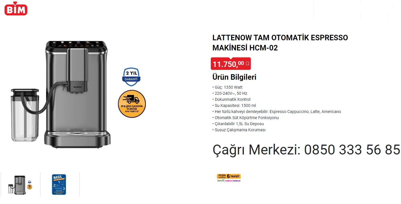 Lattenow Tam Otomatik Espresso Makinesi Hcm 02 Alınır Mı Gerçek Kullanıcı Yorumları