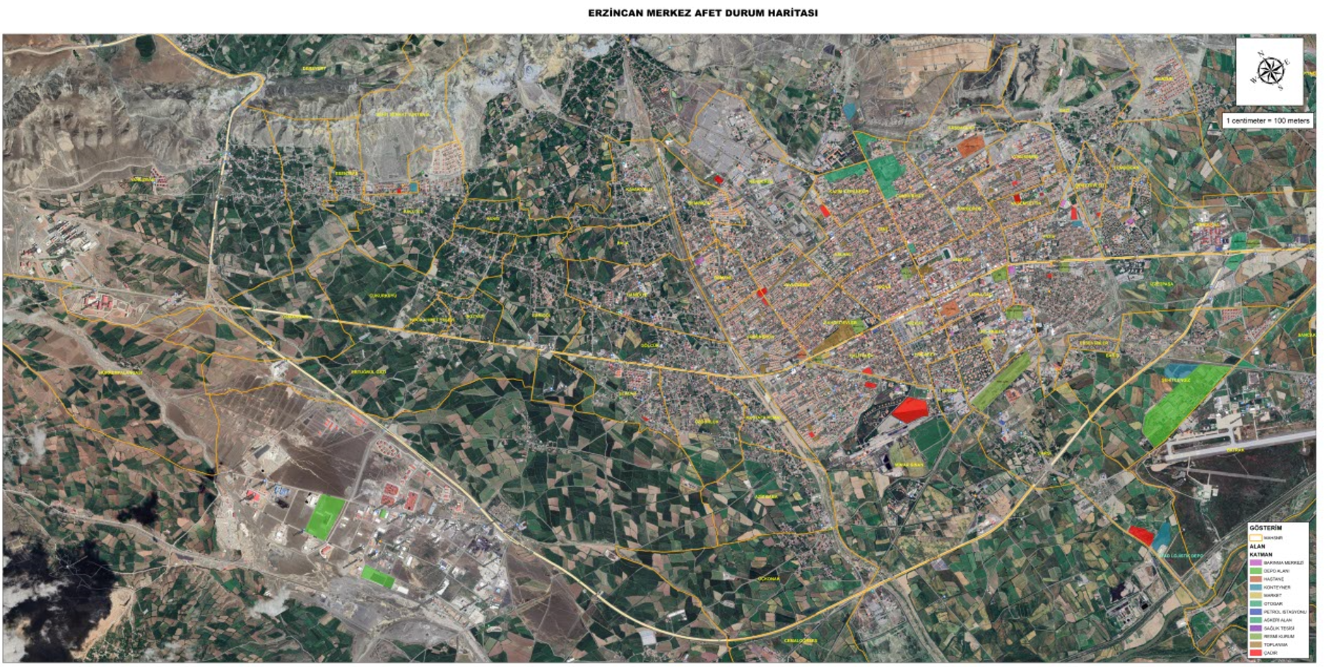 Erzincan Toplanma Yerleri