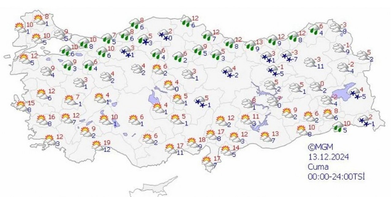 Cuma Günü Hava Durumu 1280X646