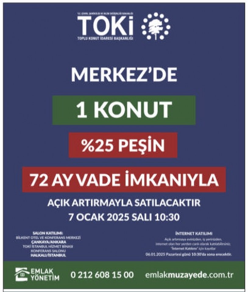 Toki Konut Satışı 814X960