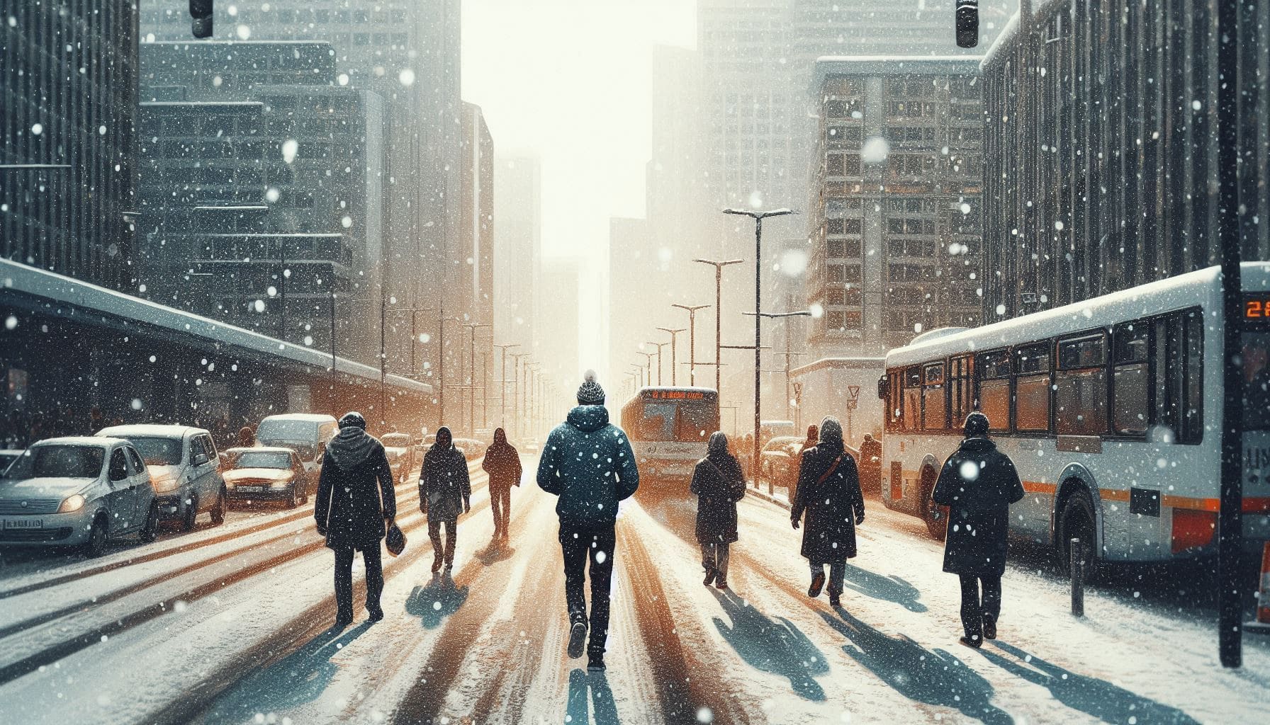 Kar Yağışı Erzincan 2