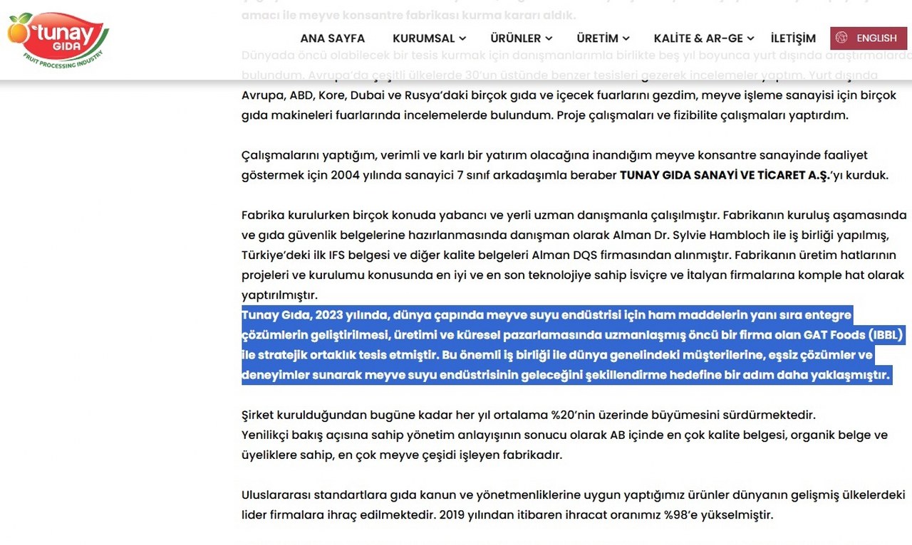 Tunay Gidanin Kendi̇ Hakkinda Verdi̇ği̇ Bi̇lgi̇lendi̇rme 1280X766