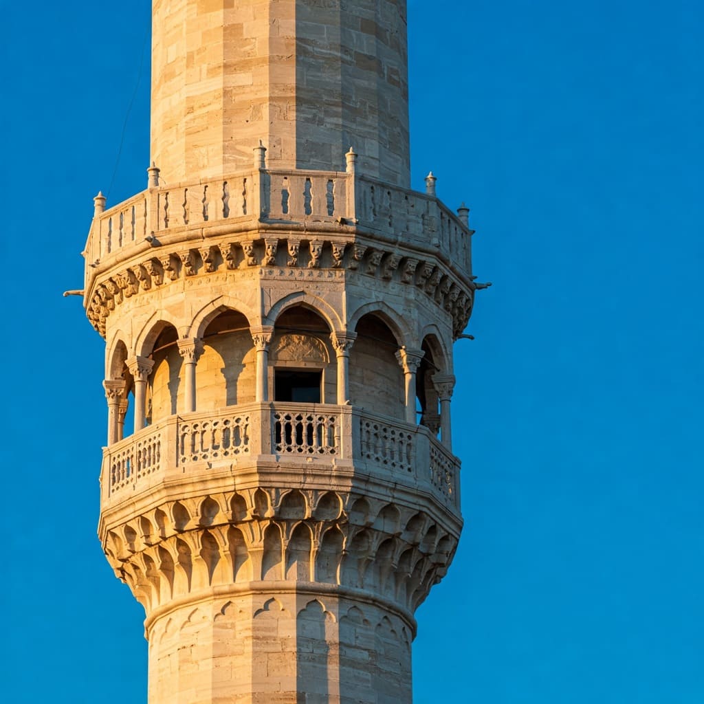 Cami Minaresi, Şerefe Kapısı