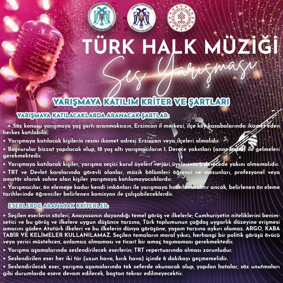 Yarışma Şartları