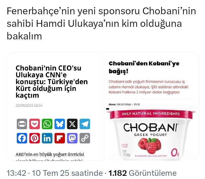 Hamdi Ulukaya Yoğurt