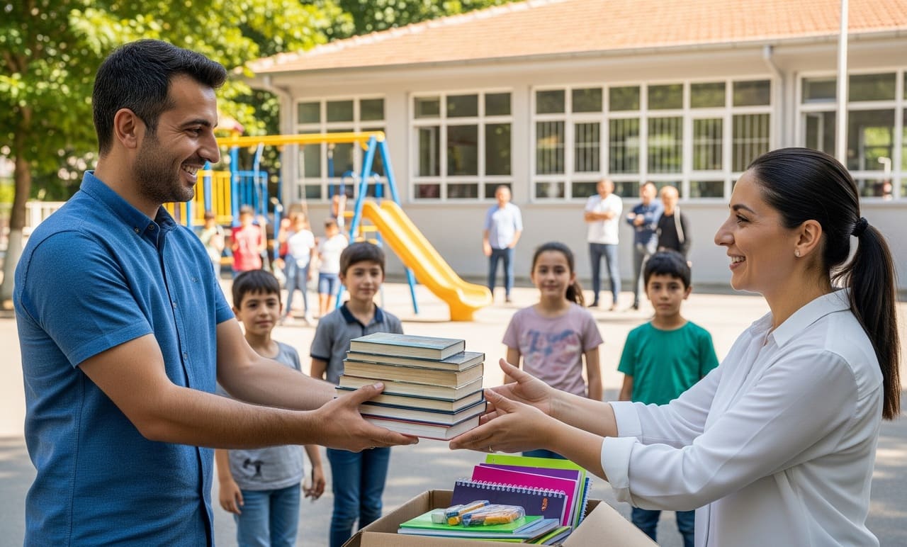 Kitap Alışverişi, Veli Dayanışması