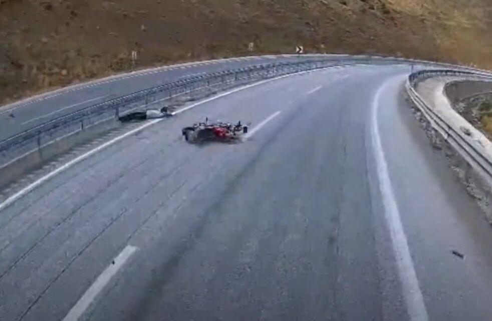 Erzincan’da Motosikletle İlk Yolculuk Ölümle Bitti (VİDEO HABER)