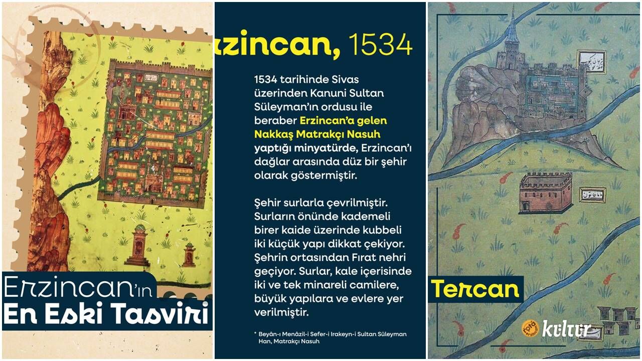 Matrakçı Nasuh’un Minyatüründe 1534 Yılının Erzincan’ı