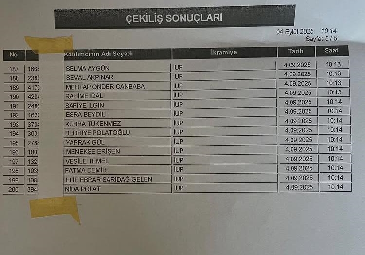 Sonuç 5