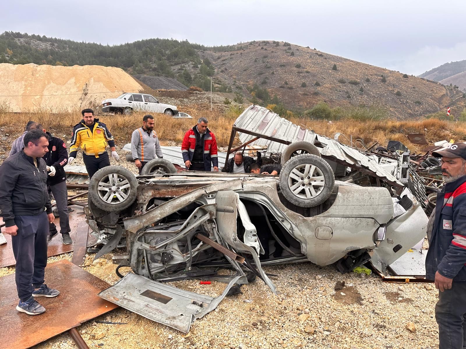 Erzincan-Sivas Karayolunda Feci Kaza: 1 Ölü, 2 Yaralı