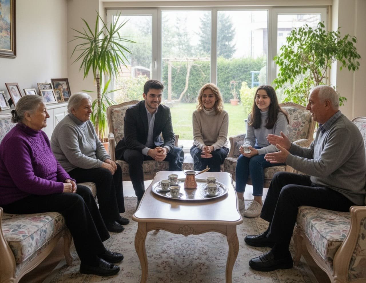 Huzurevi, Kahve Içmek, Yaşlı