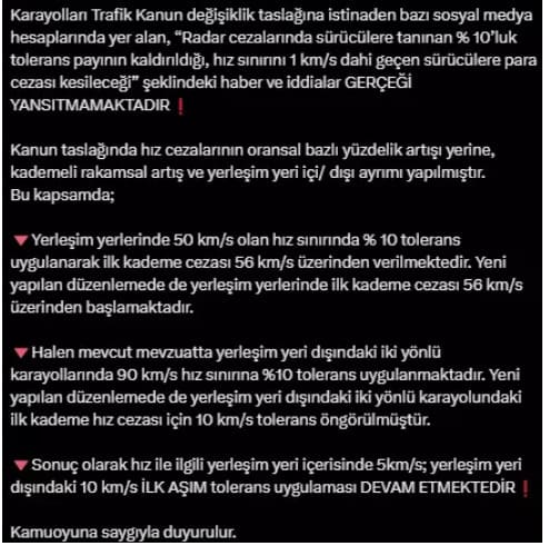 İçişleri Bakanlığı Açıklaması