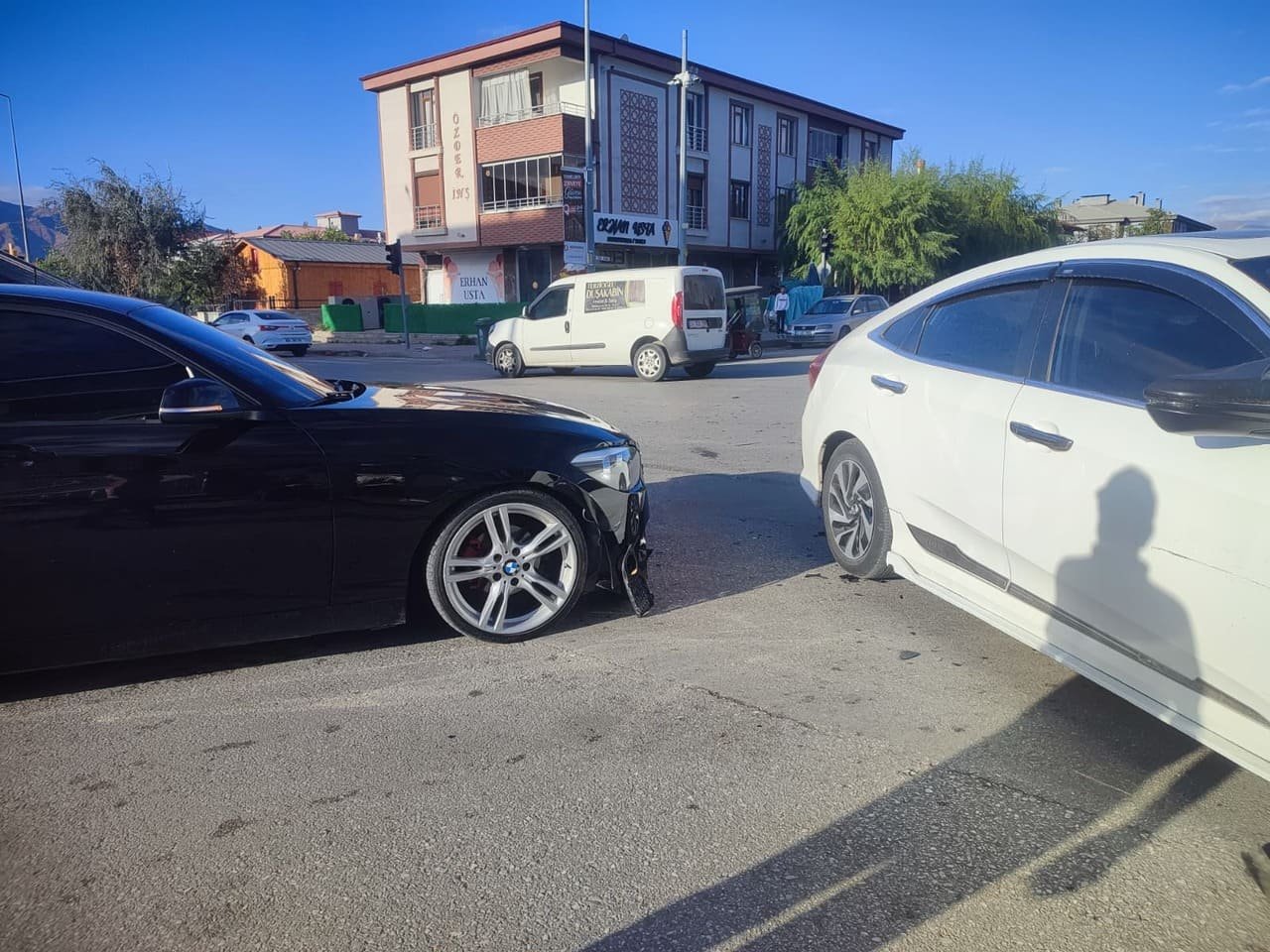 Erzincan'da trafik kazası