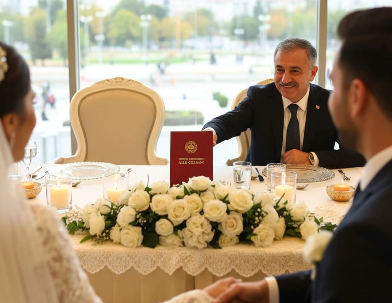 Nikah Memuru Ve Düğün, Çift