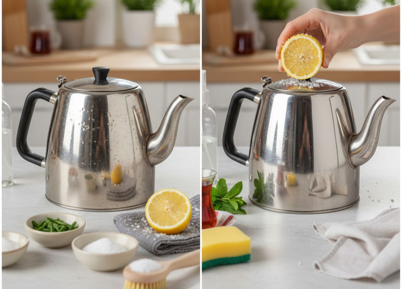 Çaydanlık Parlatma (1)