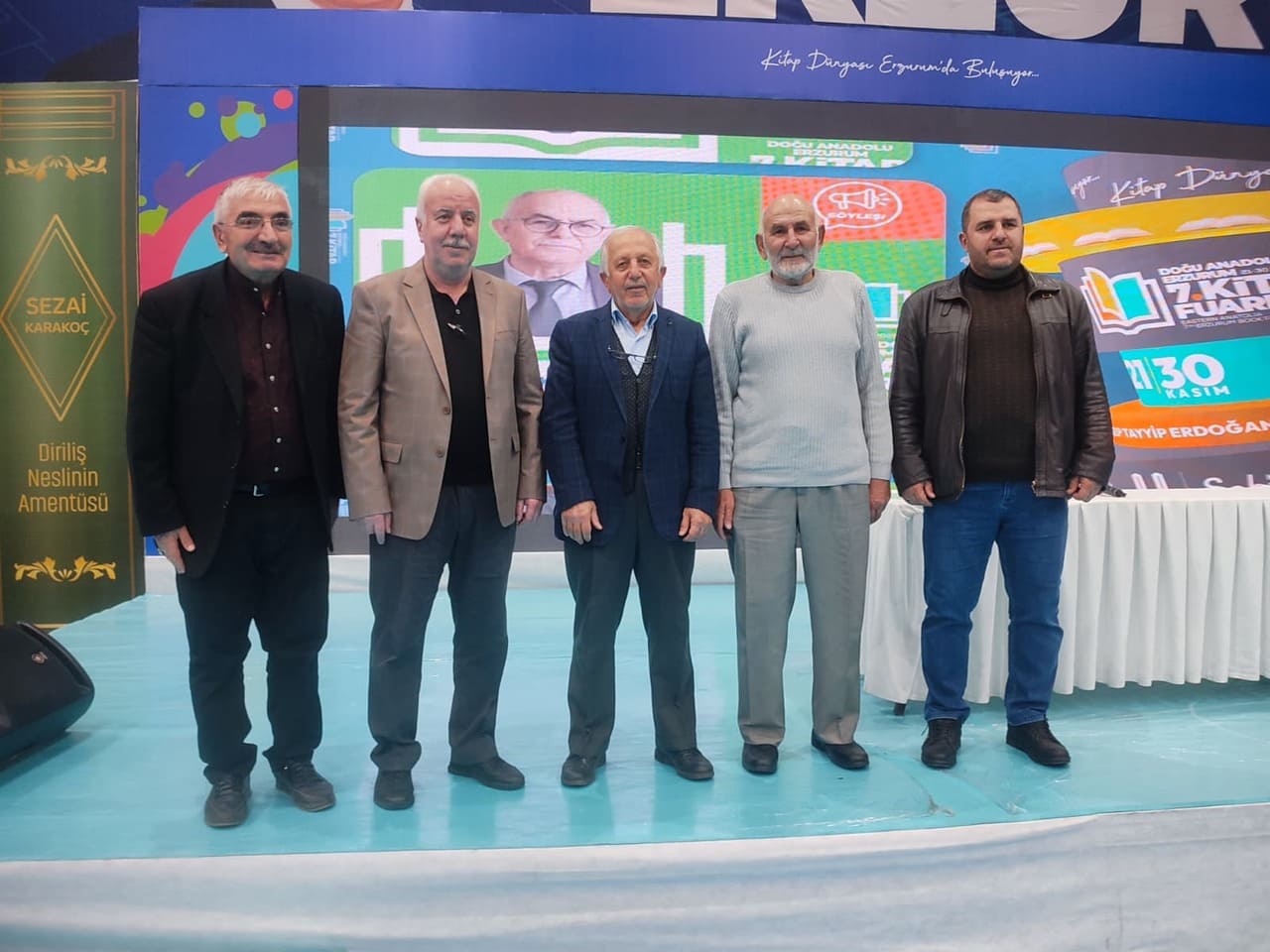 Hali̇l İbrahi̇m Özdemi̇r Erzurum Ki̇tap Fuarinda