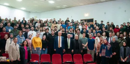 Prof. Dr. Kamil Yalcin Polat Ve Ebyu Tip Ogrencileri