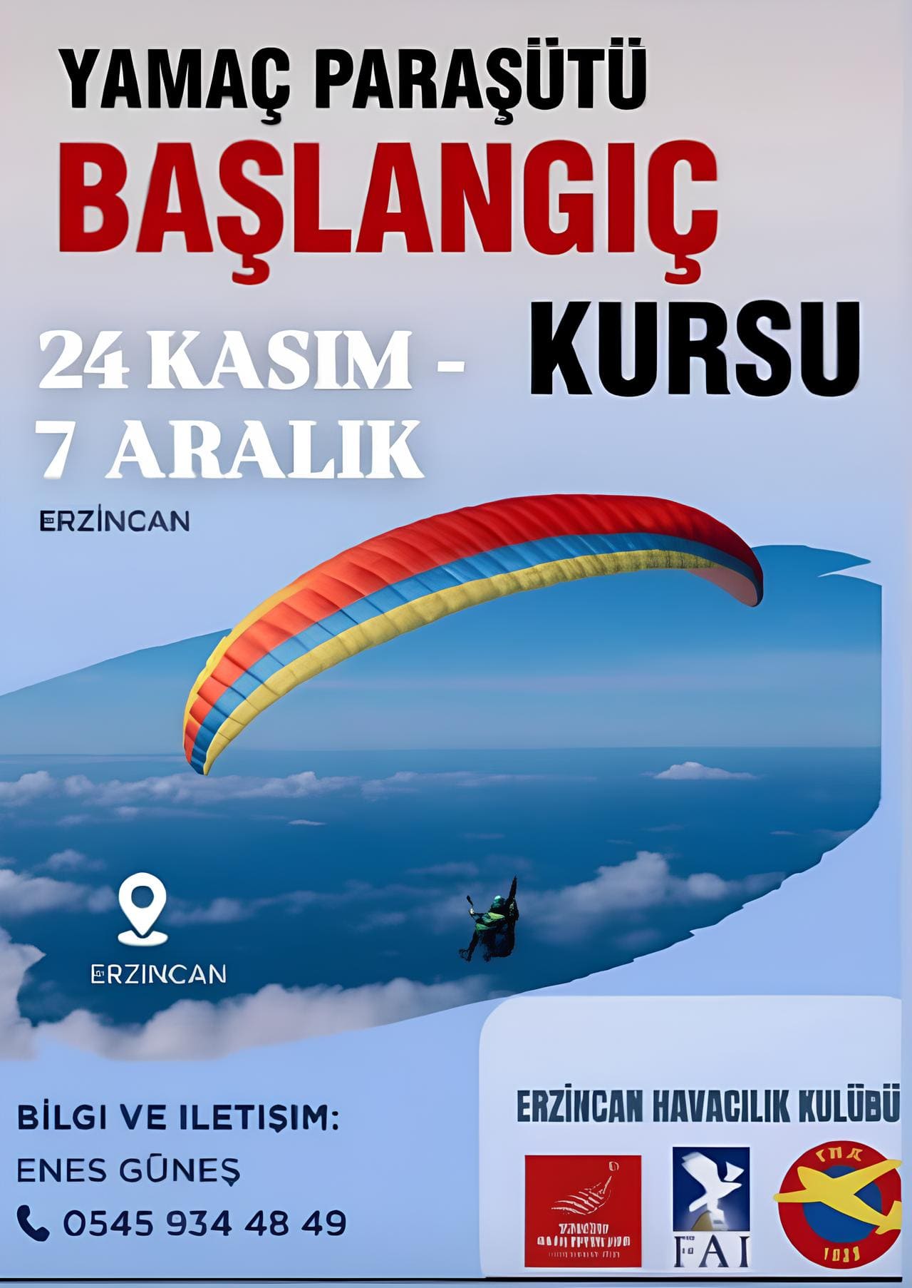 Yamac Parasutu Kursu-1