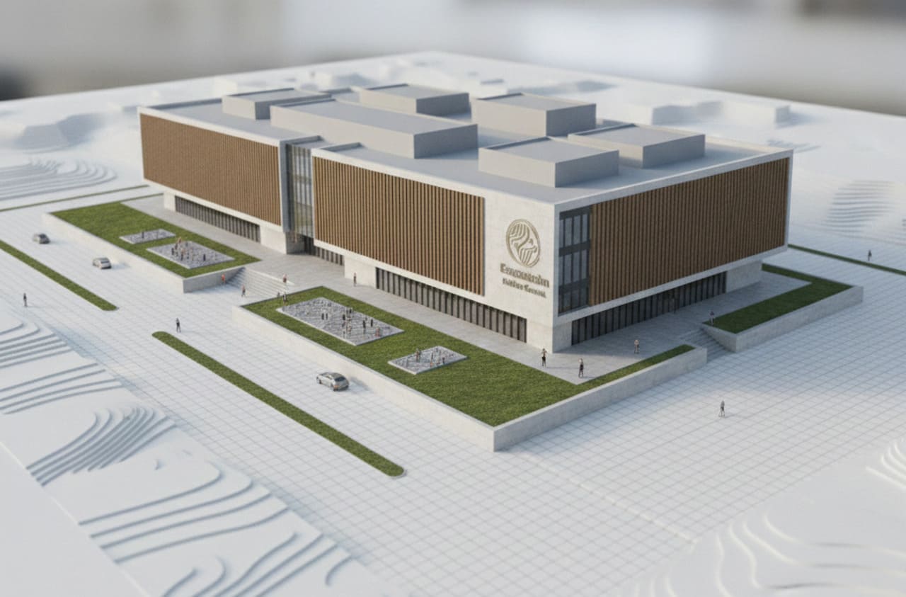 Erzincan Kültür Merkezi Maket