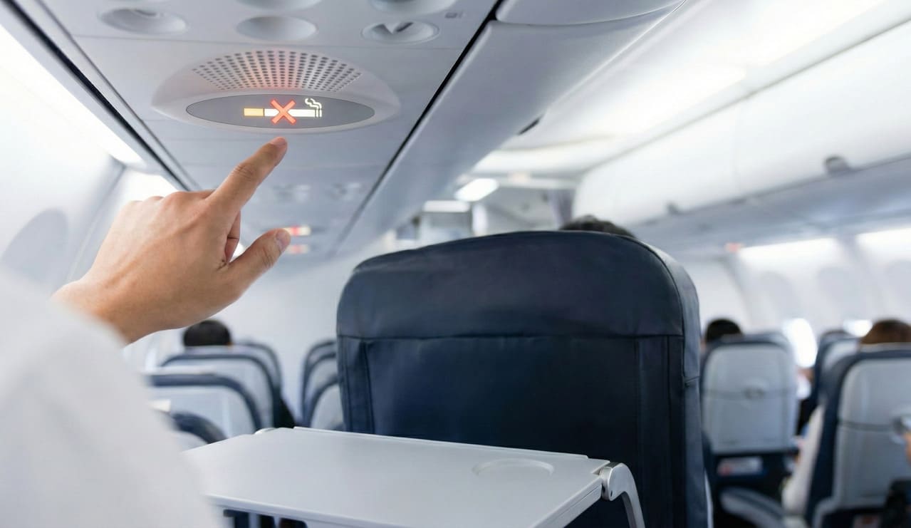 Uçak Içerisinde Sigara Içmek