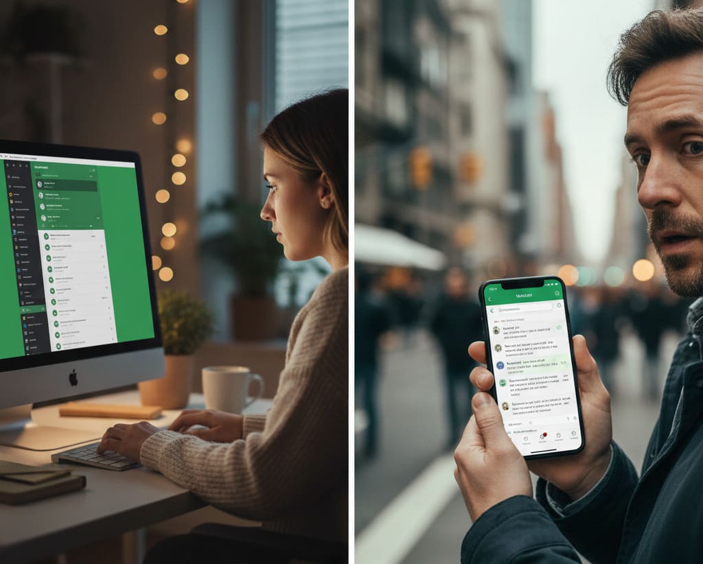 Whatsapp Masaüstü Ve Cep Telefonu