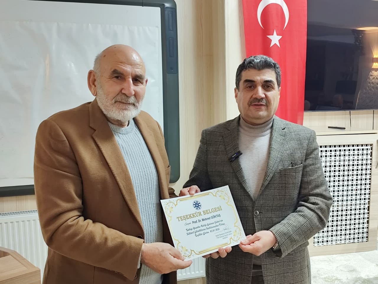 Prof. Dr. Mehmet Göktaş Ve Halil İbrahim Özdemir