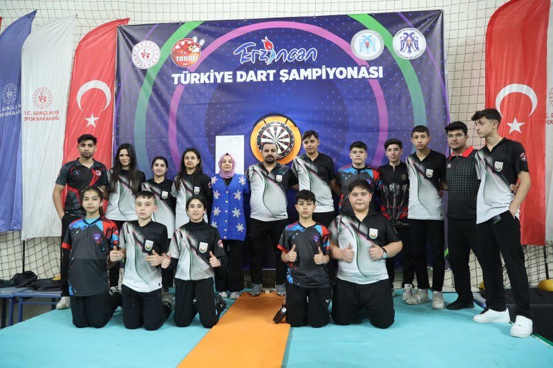 Erzincan, Türkiye Dart Şampiyonası’nda 700 Sporcuyu Ağırladı