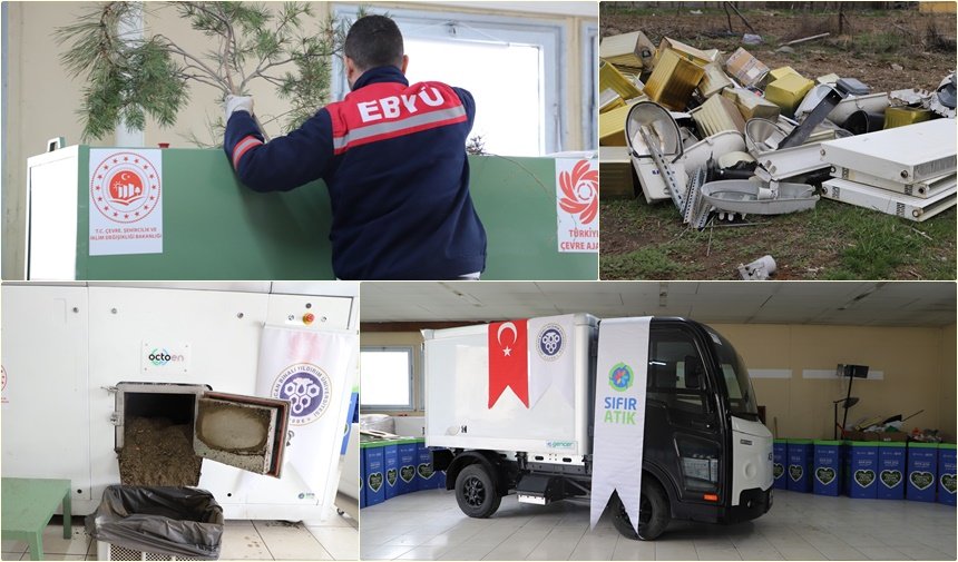 EBYÜ’DE Atıklar Geleceğe Dönüşüyor: 1.224 Ağaç Kurtarıldı