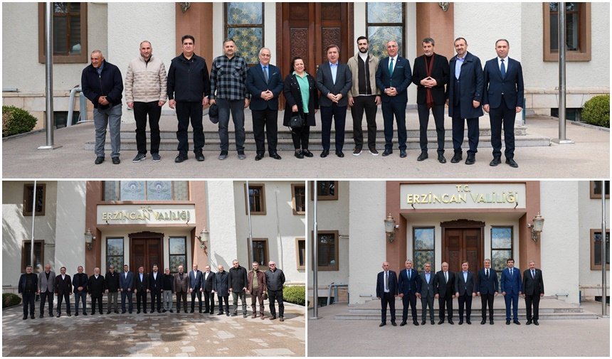Erzincan Valiliği Yoğun Ziyaret Trafiğine Sahne Oldu