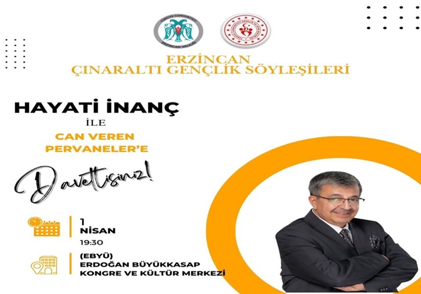 Hayati İnanç’tan Erzincan’da Söyleşi