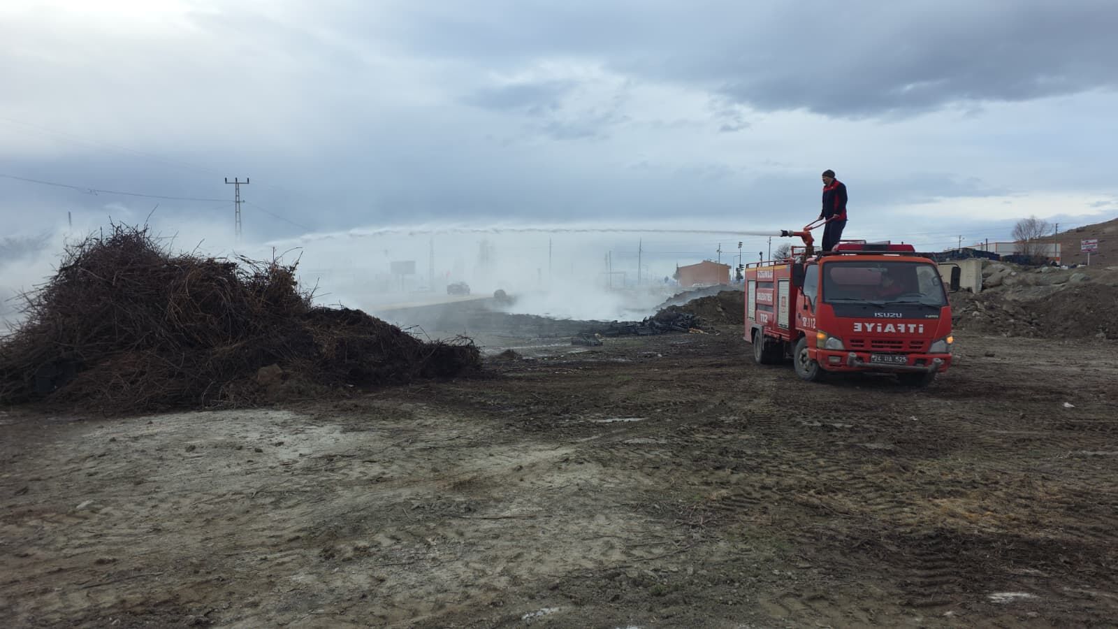 Üzümlü Kasa Yangın 1