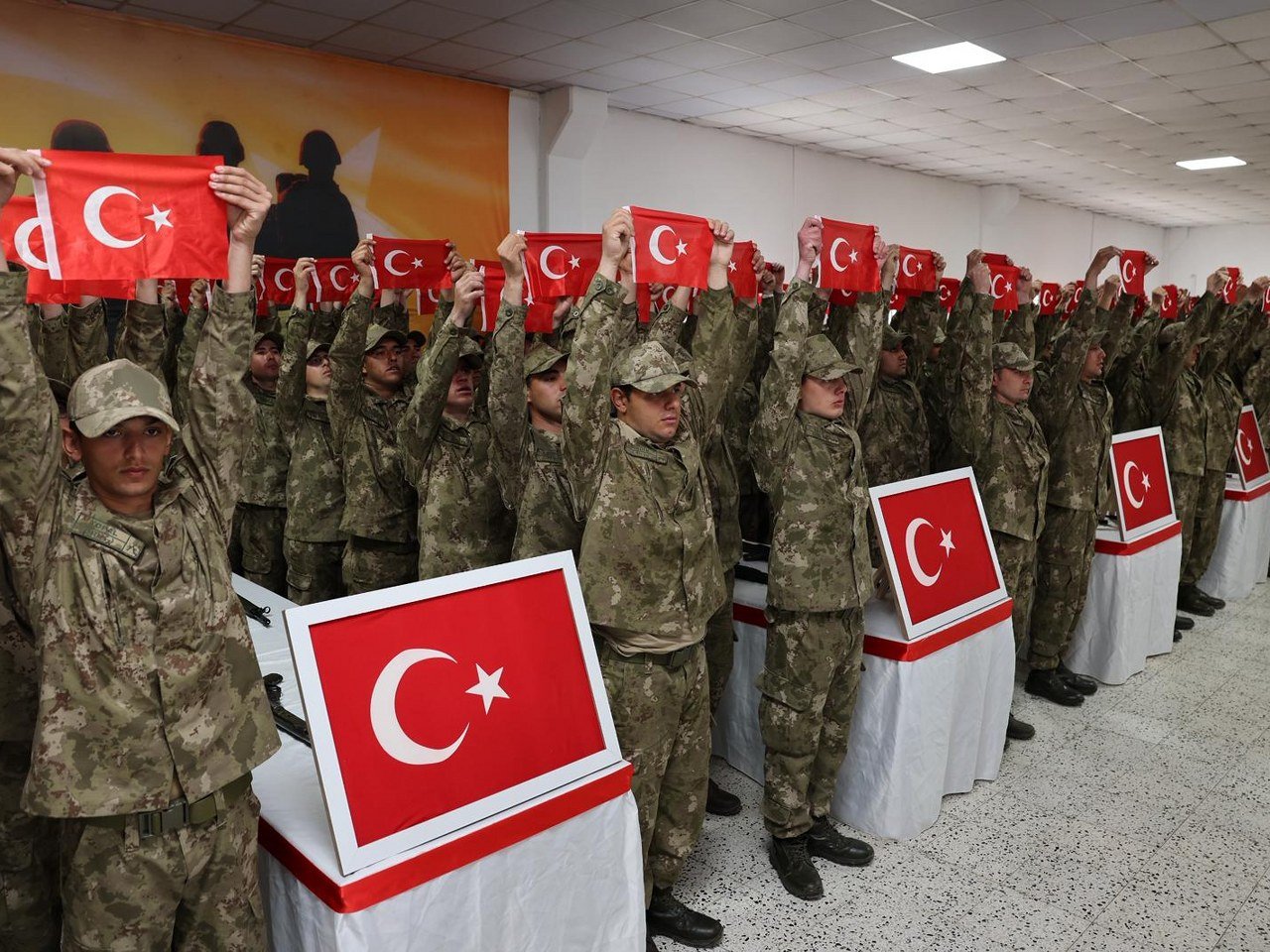 59. Tugay’da Coşkulu Yemin Töreni