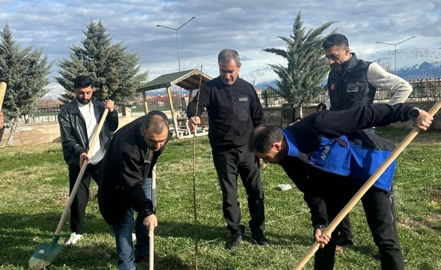 AFAD Erzincan’da Fidan Dikimi Gerçekleştirdi