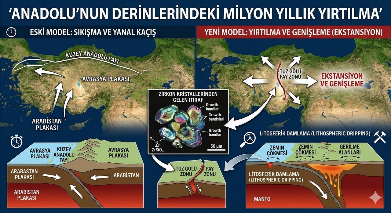 Milyon Yıllık Ezber Bozuluyor! Anadolu Genişliyor