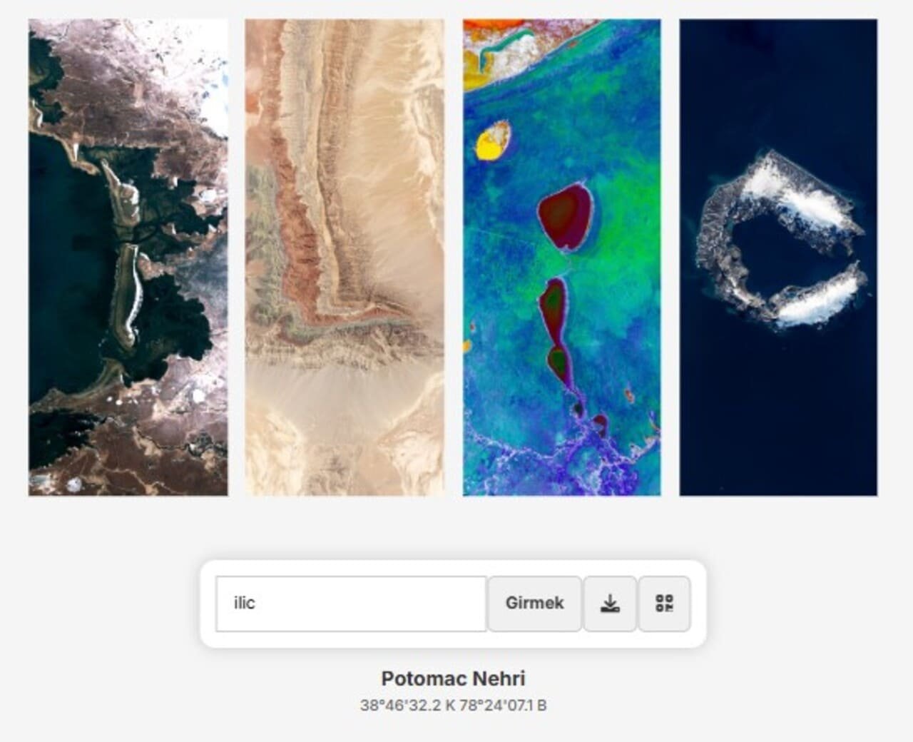 Uydu Resimleriyle İliç Yazısı