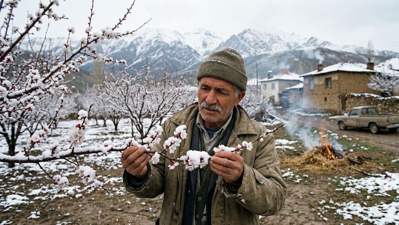 Zirai Don, Saman Yakma, Dumanlama, Bahar Ayında Kar