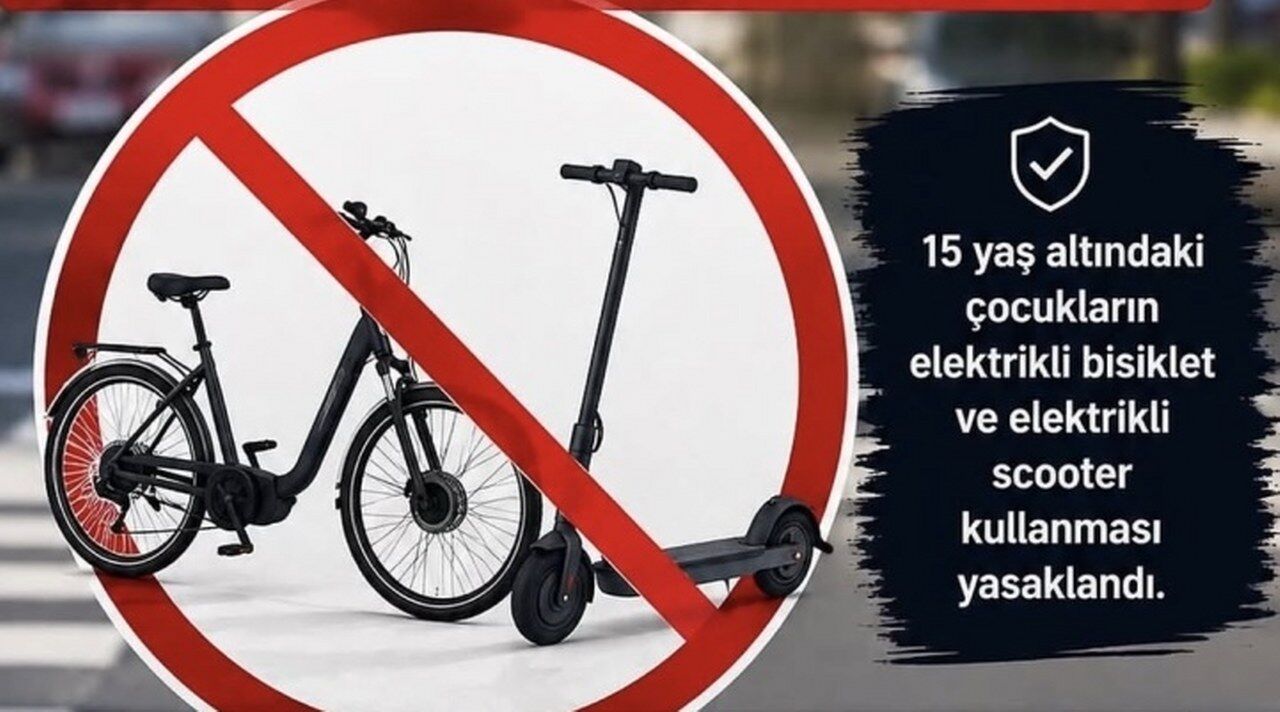 15 Yaşın Altındakilere Elektrikli Scooter ve Bisiklet Kullandıranlara 20 Bin TL Ceza Şoku!