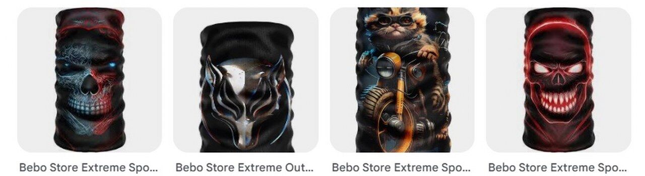 Bebo Store Çok Amaçlı Balaklava Buff 1280X350