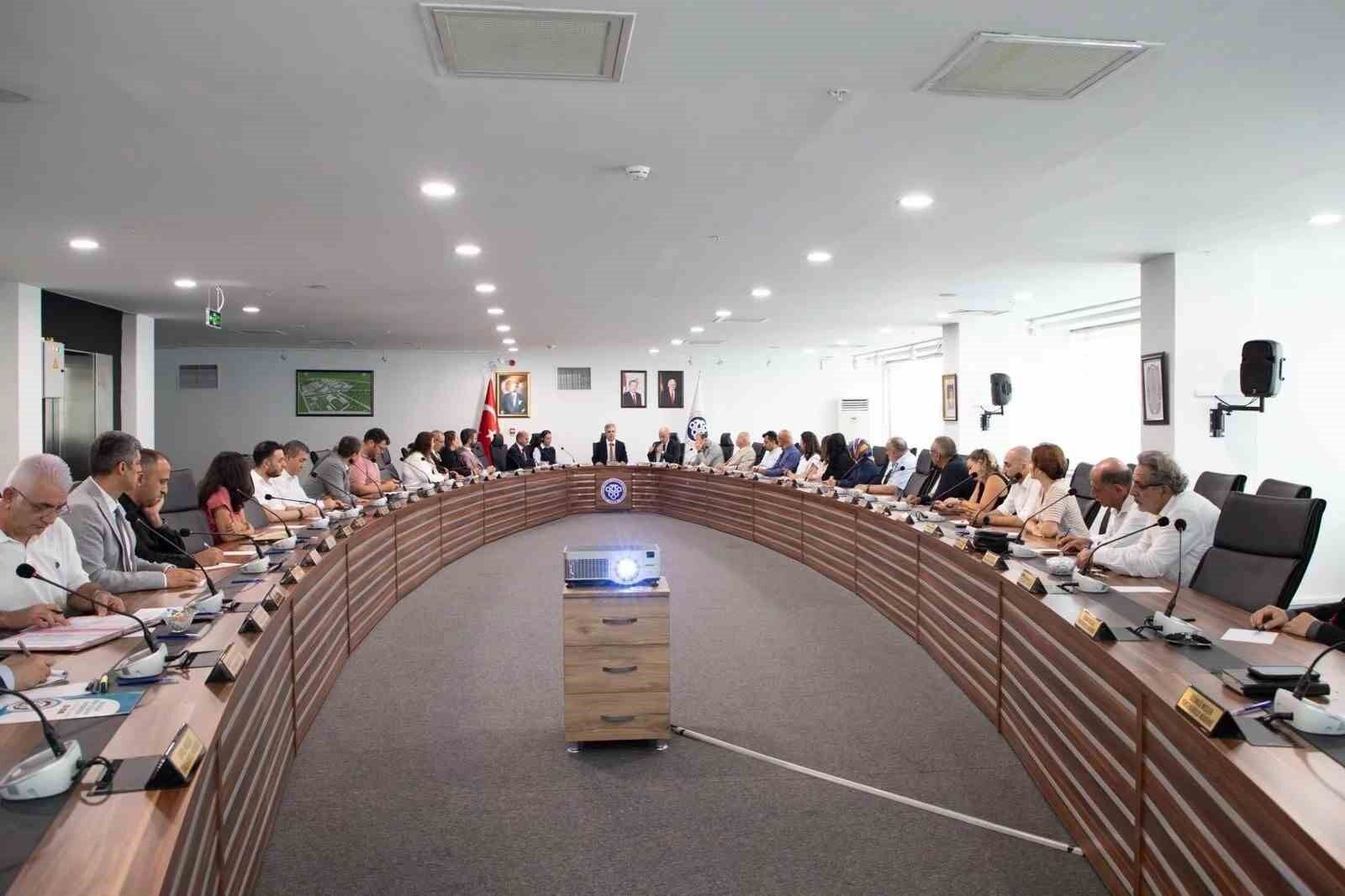 EBYÜ Senato ve Yönetim Kurulu toplantısı gerçekleştirildi
