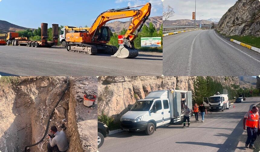 Kemah'ta Yollar ve Altyapı Yeniden Şekilleniyor