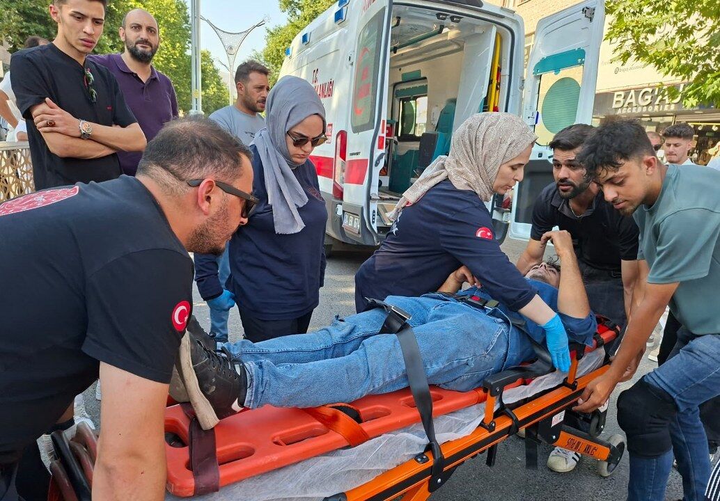 Ordu Caddesi'nde Motosiklet Kazası