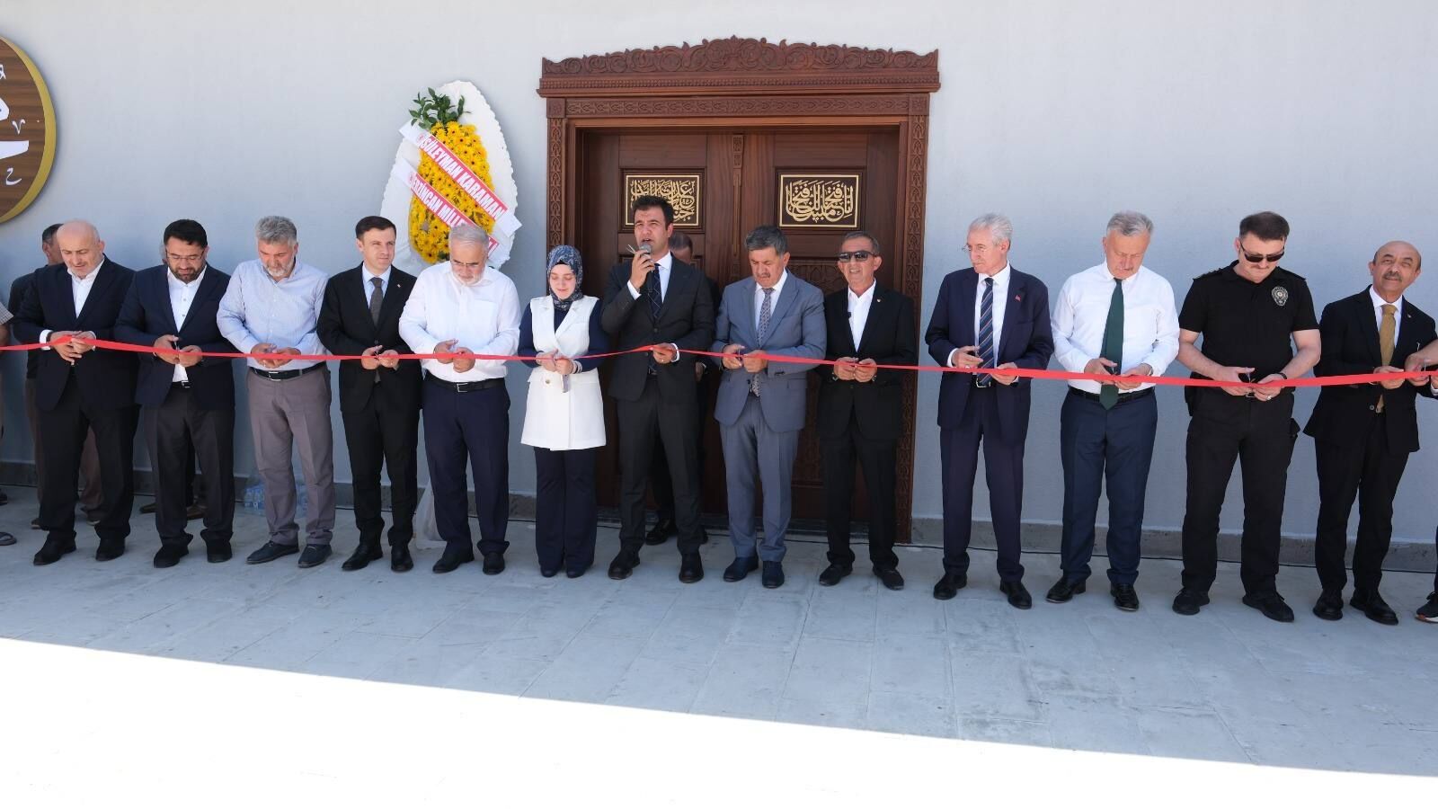 Erzincan'da Kahraman Tanoğlu Camii Dualarla İbadete Açıldı