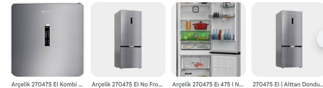 Arcelik 270475 Ei No Frost Buzdolabi