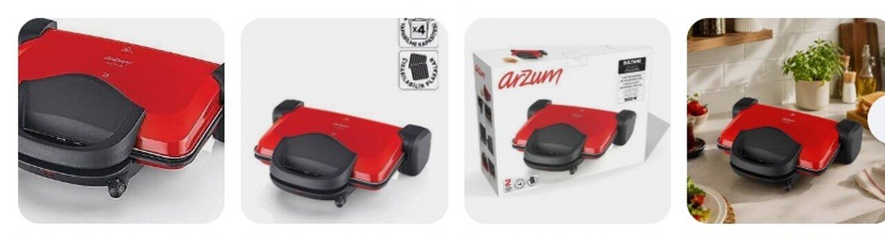 Arzum Ar2007 Sultane Izgara Ve Tost Makinesi Fiyati