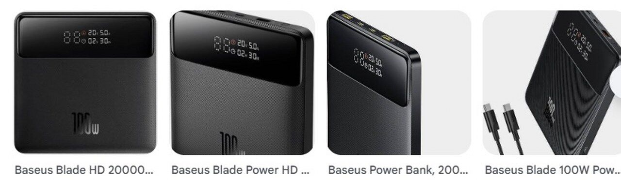 Baseus Blade Hd 100W Ultra Ince Sarj Aleti