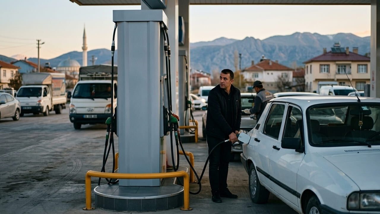 Benzine 12,48 TL Zam Yolda: Erzincan'da Litresi 94,88 TL