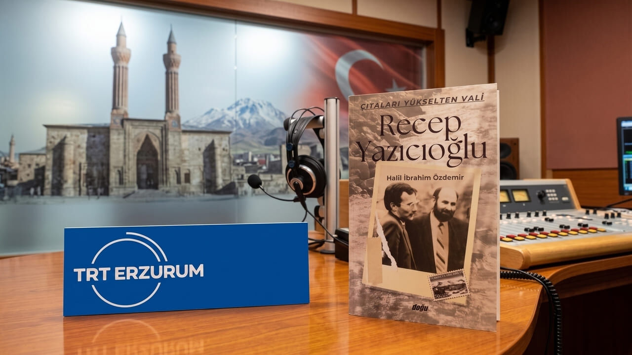 TRT Erzurum Radyosu'nda Recep Yazıcıoğlu Kitabı Konuşulacak