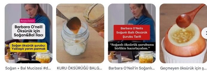 Dogal Oksuruk Surubu Sogan Bal Karisimi