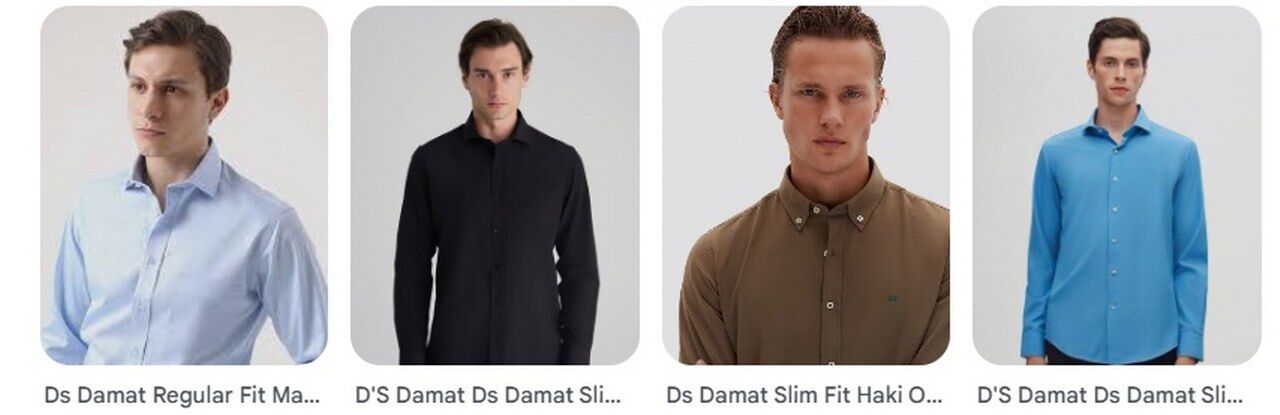 Ds Damat Utu Gerektirmeyen Non Iron Erkek Gomlek