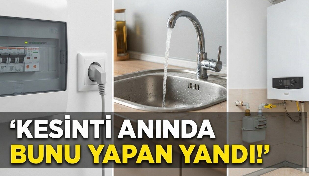 Elektrik, Su ve Doğalgaz Kesildiğinde Ne Yapmalı? Fişleri Çekmeyenlerin Ev Aletleri Yanıyor, Bu Ölümcül Hatalara Dikkat!